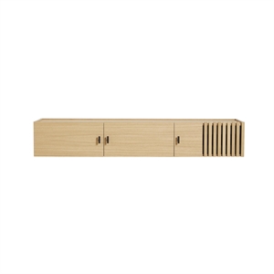 Woud Array Wall Cabinet Oak 150 cm