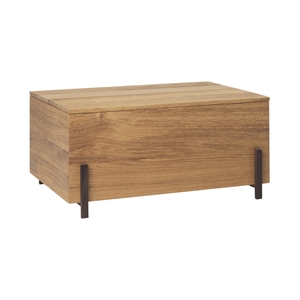 Kristina Dam Studio Stack Storage Boxes Oiled Oak & Walnut