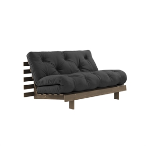 Karup Roots Sofa Bed 140x200 Carob Brown/734 Dark Grey