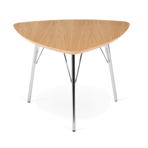 VERMUND VL1310 Coffee Table Natural Oak/Chrome Frame