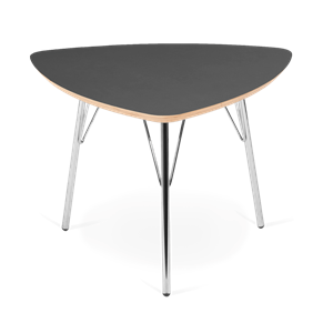 VERMUND VL1310 Coffee Table Gray linoleum/Chrome Frame