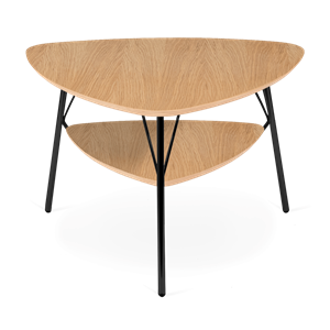VERMUND VL1312 Coffee Table Natural Oak/Black Frame