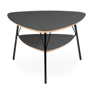 VERMUND VL1312 Coffee Table Gray linoleum/Black Frame