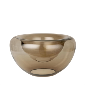 Kristina Dam Studio Opal Bowl Large Glass Brown