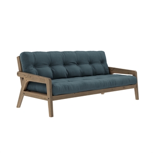 Karup Grab Sofa Bed Carob Brown/757 Petrol Blue