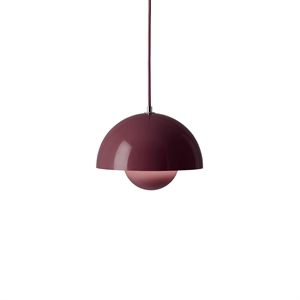 &Tradition Flowerpot VP1 Pendant Dark Plum