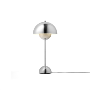 &tradition Flowerpot VP3 Table Lamp Polished Steel