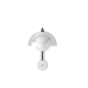 &Tradition Flowerpot VP8 Wall Lamp Chrome
