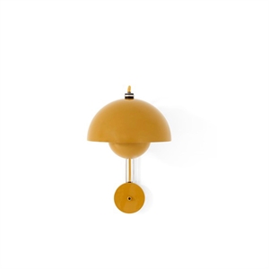 &Tradition Flowerpot VP8 Wall Lamp Mustard Yellow