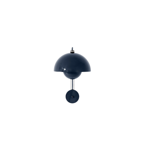 &Tradition Flowerpot VP8 Wall Lamp Steel Blue