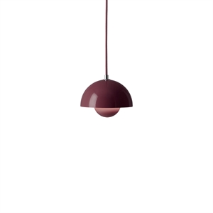 &Tradition Flowerpot VP10 Pendant Dark Plum