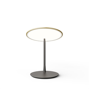NINE Disc Table Lamp Brushed Brass/ Black