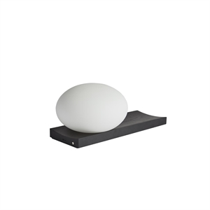Woud Dew Table/Wall Lamp White/ Black Painted Ash