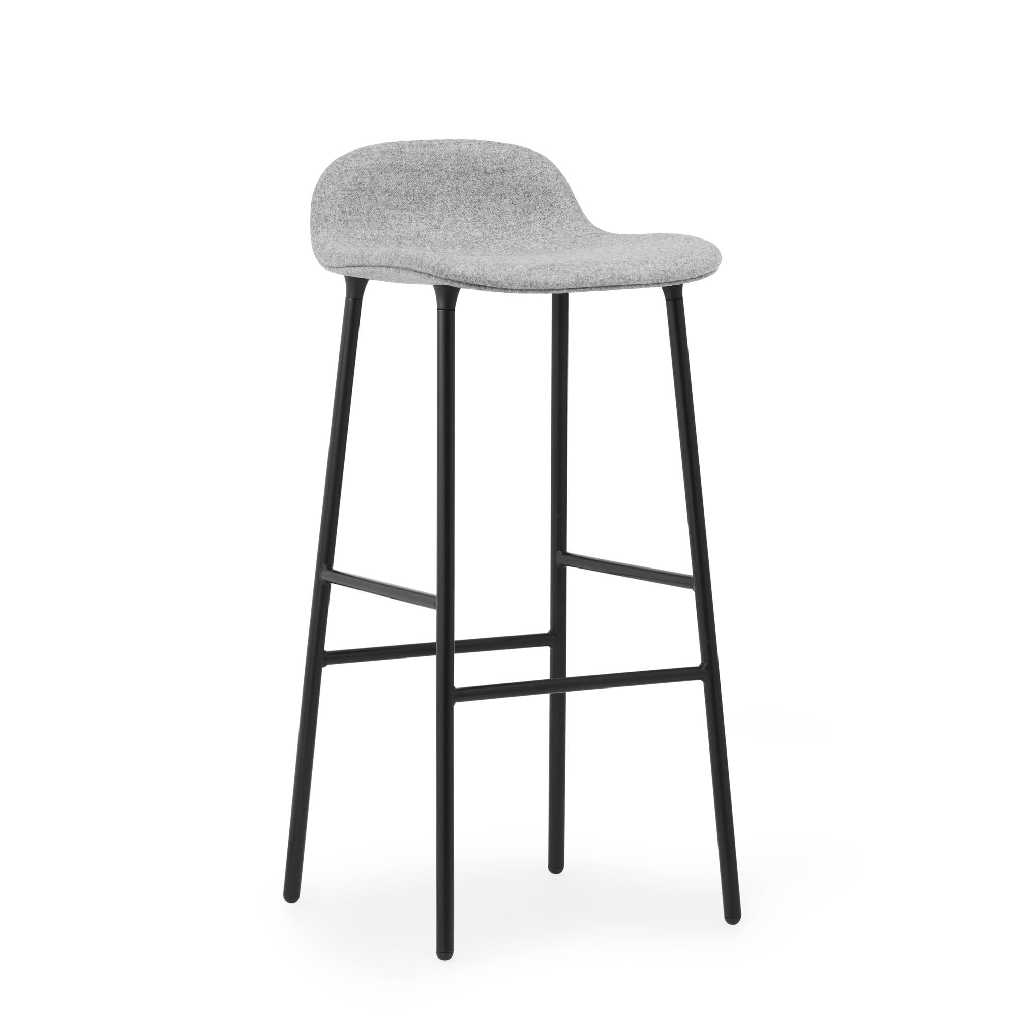 Form Bar Stool 75 cm Black Steel Synergy LDS16