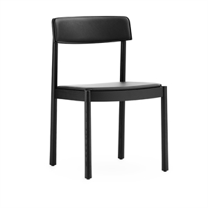 Normann Copenhagen Timb Dining Chair Upholstered Black/ Black