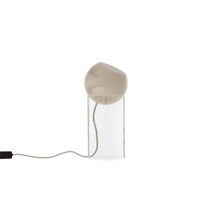 &Tradition Topan VP14 Floor Lamp Topan Floor Lamp VP14 Clear Acrylic/ Gray Beige
