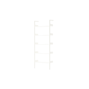 &Tradition Rombe Full Bay IF1 Shelves Bookcase Lacquered Oak/Alabaster