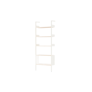 &Tradition Rombe Full Bay IF3 Cabinet Shelving Lacquered Oak