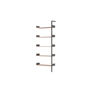 &Tradition Rombe Bay IF4 Shelves Extra Shelf Lacquered Walnut
