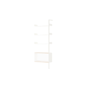 &Tradition Rombe Bay IF6 Cabinet Extra Shelf Lacquered Oak/Alabaster
