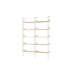 &Tradition Rhomb IF1 &IF4 Shelving Configuration A Lacquered Oak