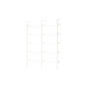 &Tradition Rhomb IF1 &IF4 Shelving Configuration A Lacquered Oak/Alabaster