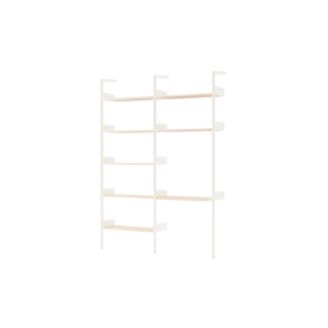 &Tradition Rhomb IF1 &IF5 Shelving Configuration B Lacquered Oak