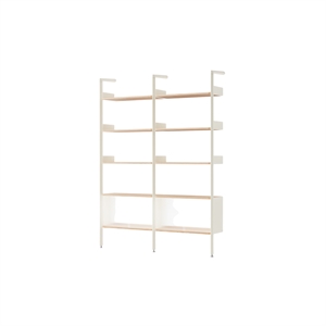 &Tradition Rhomb IF3 &IF6 Shelving Configuration E Lacquered Oak