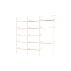 &Tradition Rhomb IF1 &IF4 & IF5 Shelving Configuration G Lacquered Oak