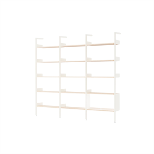 &Tradition Rhomb IF1 &IF4 & IF6 Shelving Configuration H Lacquered Oak