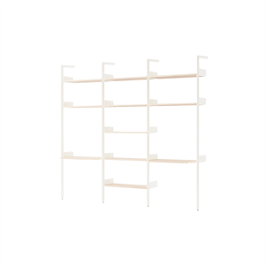 &Tradition Rhomb IF2 &IF4 & IF5 Shelving Configuration In Lacquered Oak