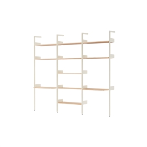 &Tradition Rhomb IF2 &IF4 & IF5 Shelving Configuration In Lacquered Oak