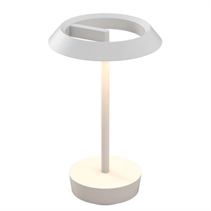 Astro Halo Portable Table Lamp Matt White