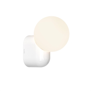 Astro Lyra Single Wall Lamp Gloss Glaze White