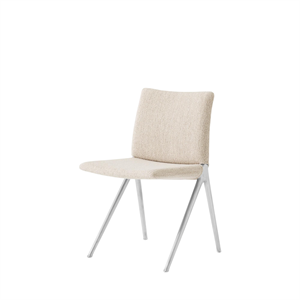 &Tradition Kape IF7 Dining Chair Polished Aluminum/Barnum 101