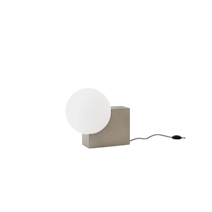 &Tradition Journey SHY4 Floor Lamp Brushed Steel/Opal
