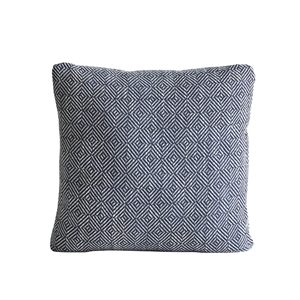 Woud Diamond Pillow Blue