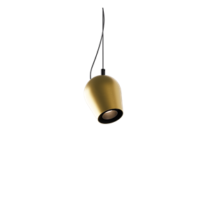 Intra Lighting Pixy Pendant Matt Black/ Brushed Gold