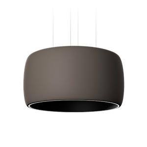 Intra Lighting Black Hole Pendant With Sound System Ø84 Smoke