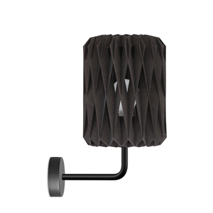 Pilke Signature 18 Wall Lamp With Arm Black