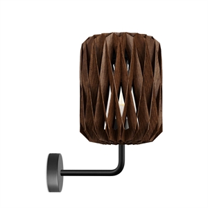 Pilke Signature 18 Wall Lamp With Arm Brown