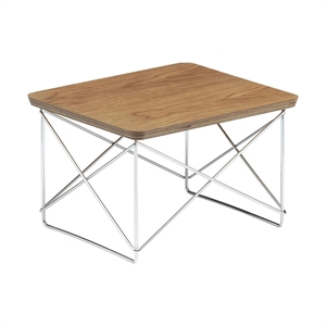 Vitra Occasional LTR Bedside Table American Cherry/ Chrome