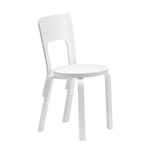 artek 66 Dining Table Chair White