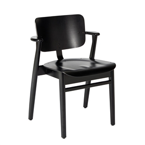 artek Domus Dining Chair Black Birch