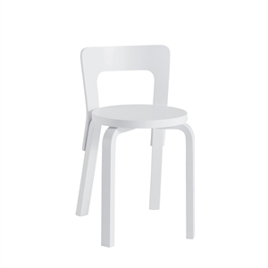 artek 65 Dining Table Chair White