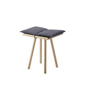 Fritz Hansen Skagerak Collection Georg Stool Oak/Dark Grey