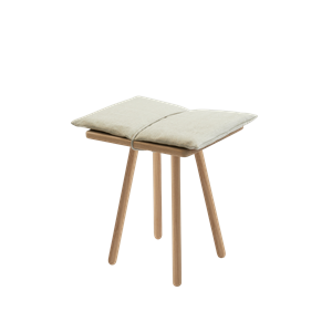 Fritz Hansen Skagerak Collection Georg Stool Oak/Linen Beige
