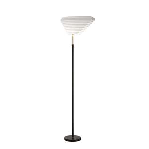 Artek A805 Angel Wing Floor Lamp Polished Brass