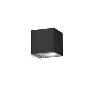 Antidark Arca Single W100 Outdoor Wall Lamp Black