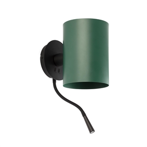 Faro GUADALUPE Wall Lamp Adjustable Black/ Green